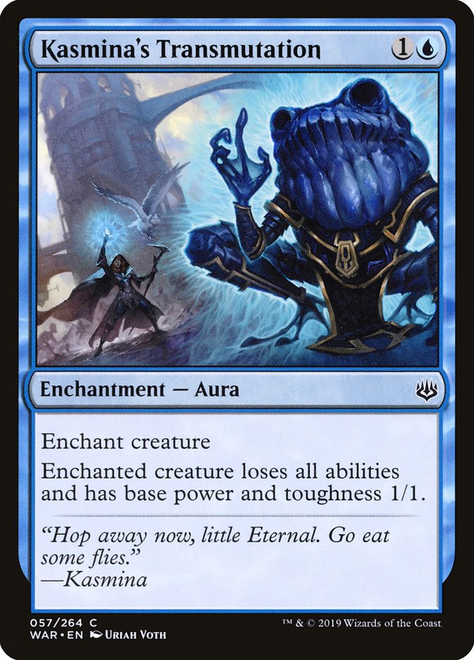 Kasmina's Transmutation - [Foil] War of the Spark (WAR)