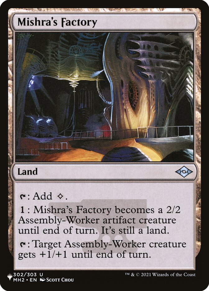 Mishra's Factory - The List (PLIST)