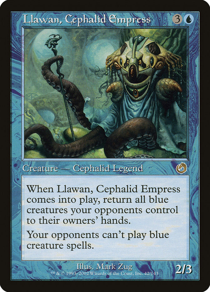 Llawan, Cephalid Empress - [Foil] Torment (TOR)