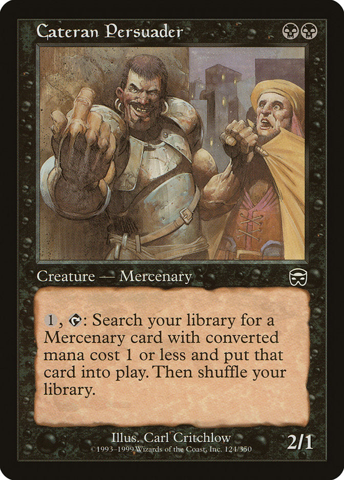 Cateran Persuader - [Foil] Mercadian Masques (MMQ)
