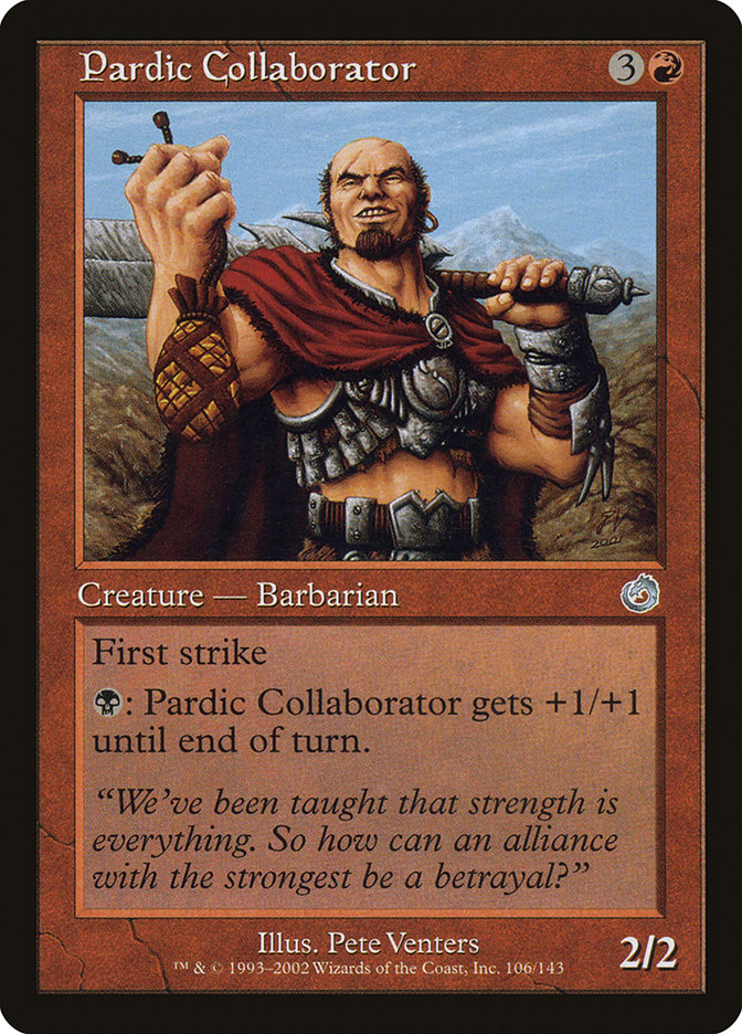 Pardic Collaborator - [Foil] Torment (TOR)