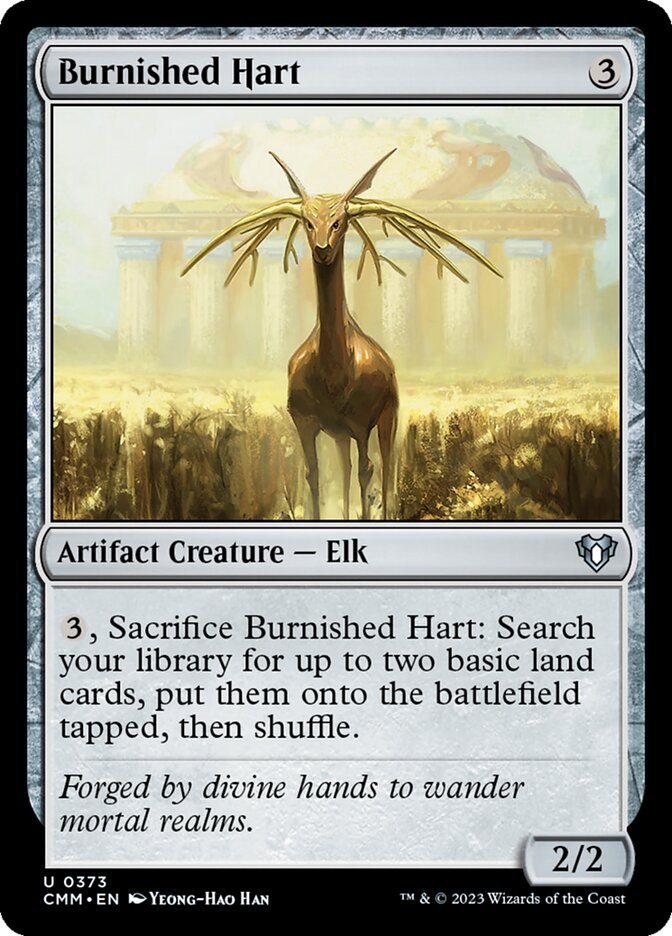 Burnished Hart - [Foil] Commander Masters (CMM)