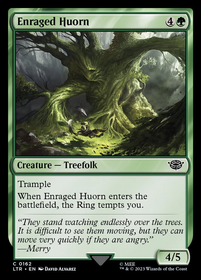 Enraged Huorn - [Foil] The Lord of the Rings: Tales of Middle-earth (LTR)