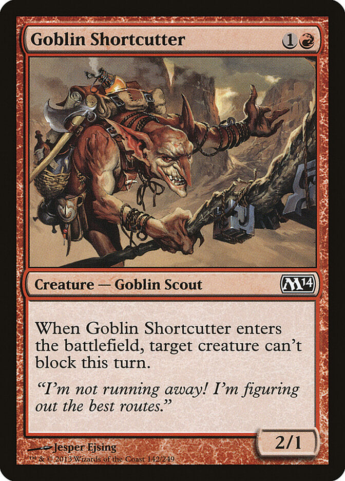 Goblin Shortcutter - [Foil] Magic 2014 (M14)