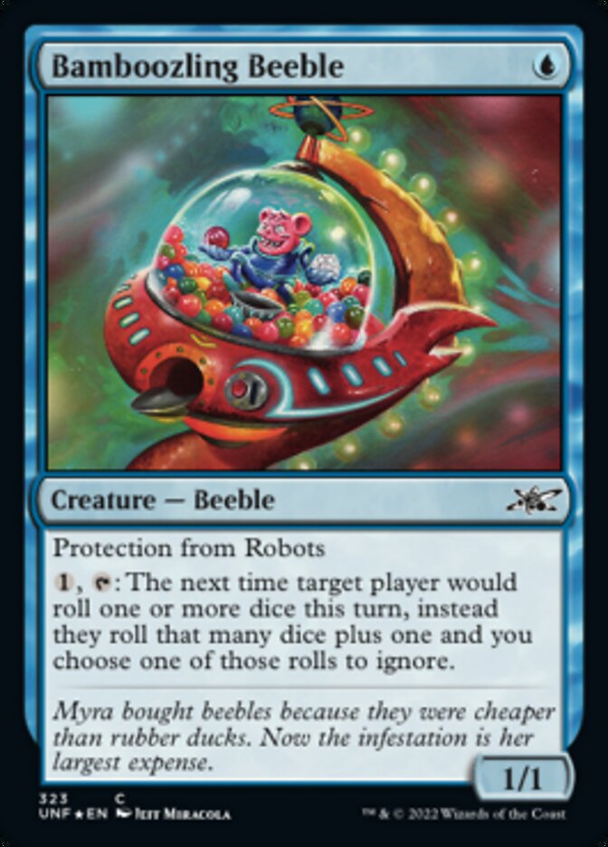 Bamboozling Beeble - [Galaxy Foil] Unfinity (UNF)