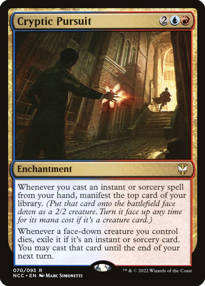 Cryptic Pursuit - [Foil] New Capenna Commander (NCC)