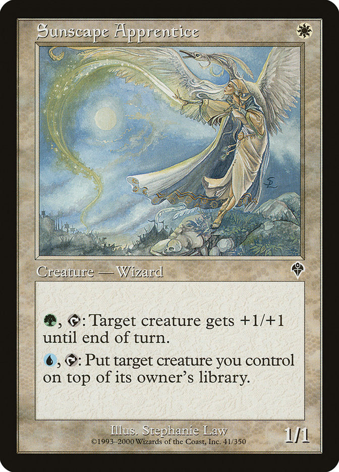 Sunscape Apprentice - [Foil, Retro Frame] Invasion (INV)