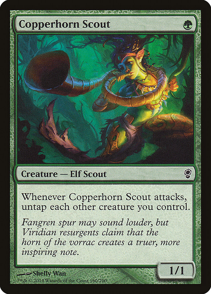 Copperhorn Scout - [Foil] Conspiracy (CNS)