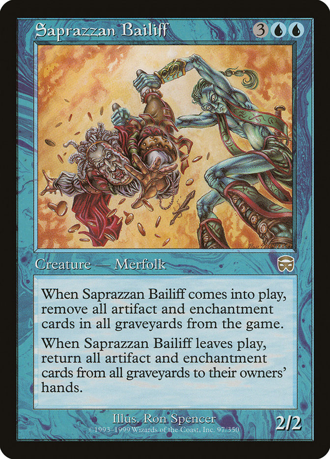 Saprazzan Bailiff - [Foil] Mercadian Masques (MMQ)