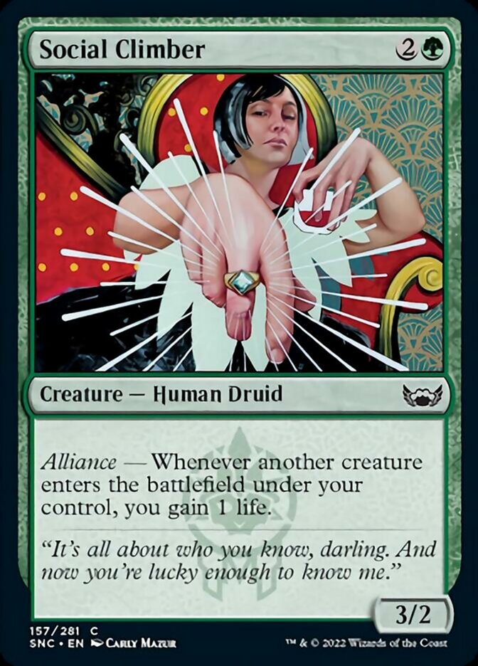 Social Climber - [Foil] Streets of New Capenna (SNC)