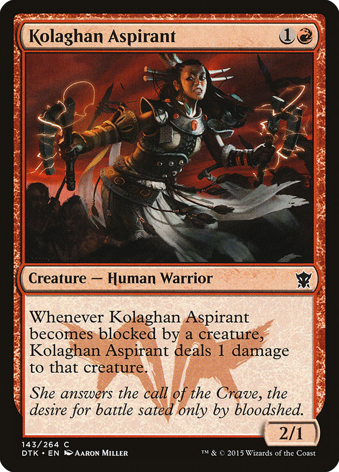 Kolaghan Aspirant - Dragons of Tarkir (DTK)