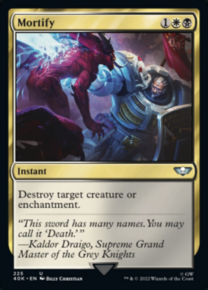 Mortify - [Surge Foil] Warhammer 40,000 Commander (40K)
