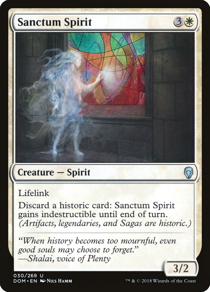Sanctum Spirit - [Foil] Dominaria (DOM)