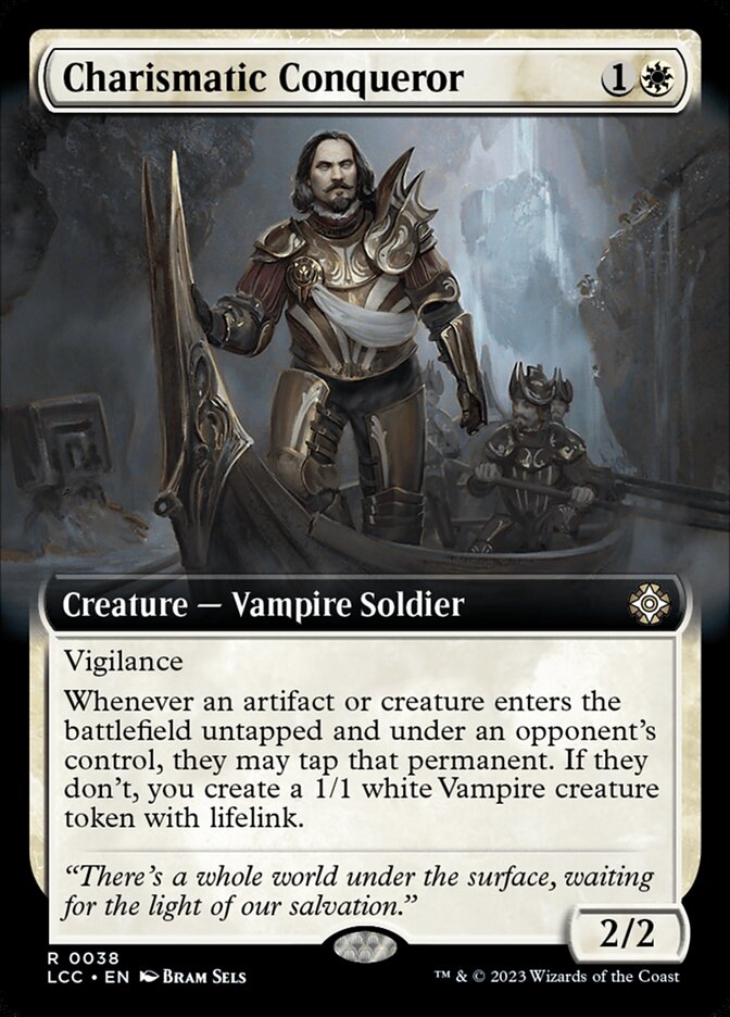 Charismatic Conqueror - [Extended Art] Lost Caverns of Ixalan Commander (LCC)