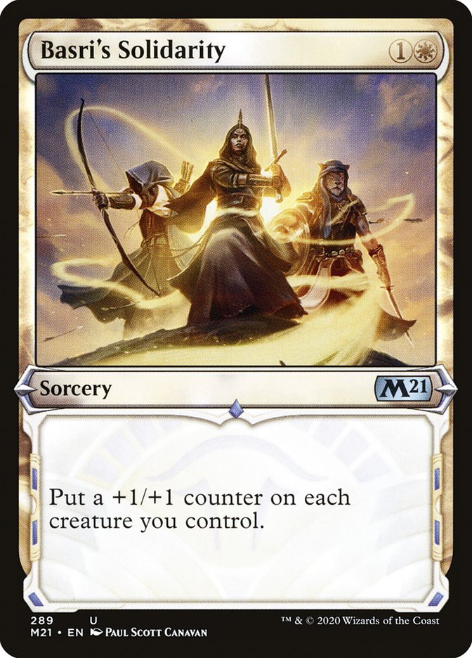 Basri's Solidarity - [Showcase] Core Set 2021 (M21)