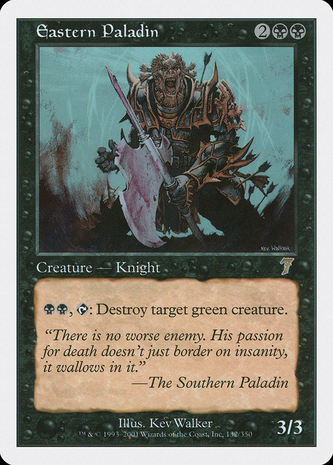 Eastern Paladin - [Foil] Seventh Edition (7ED)