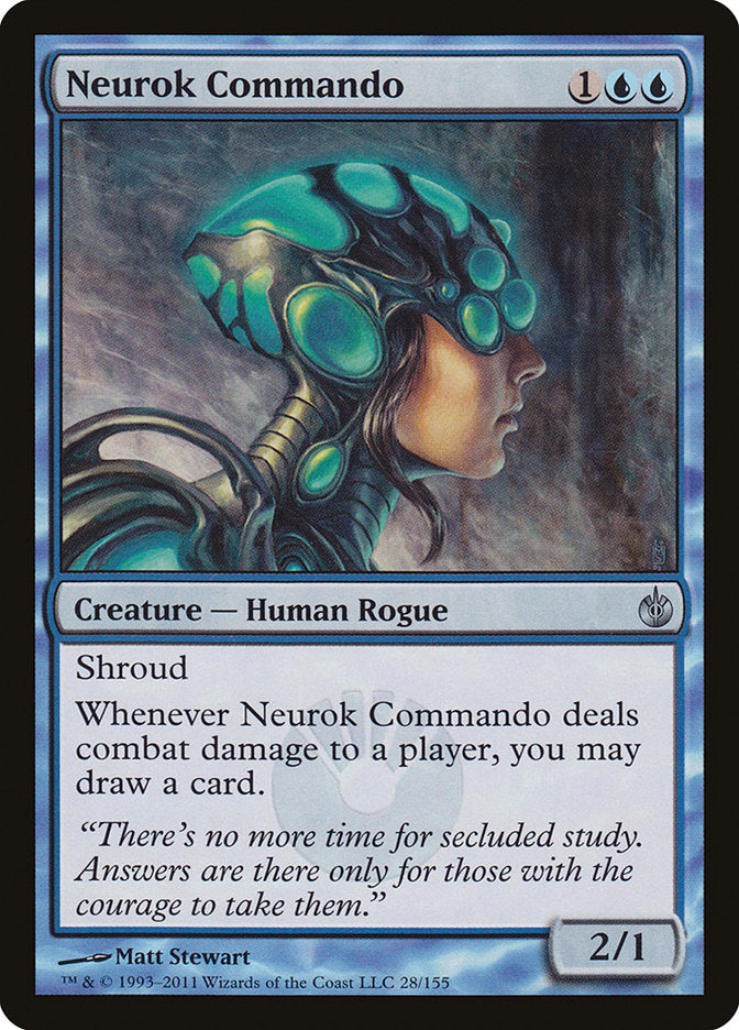 Neurok Commando - [Foil] Mirrodin Besieged (MBS)