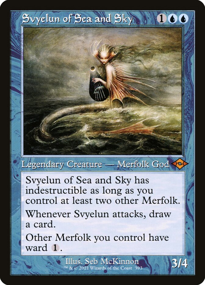 Svyelun of Sea and Sky - [Etched Foil, Retro Frame] Modern Horizons 2 (MH2)