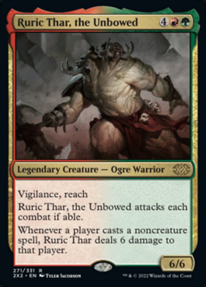 Ruric Thar, the Unbowed - [Foil] Double Masters 2022 (2X2)