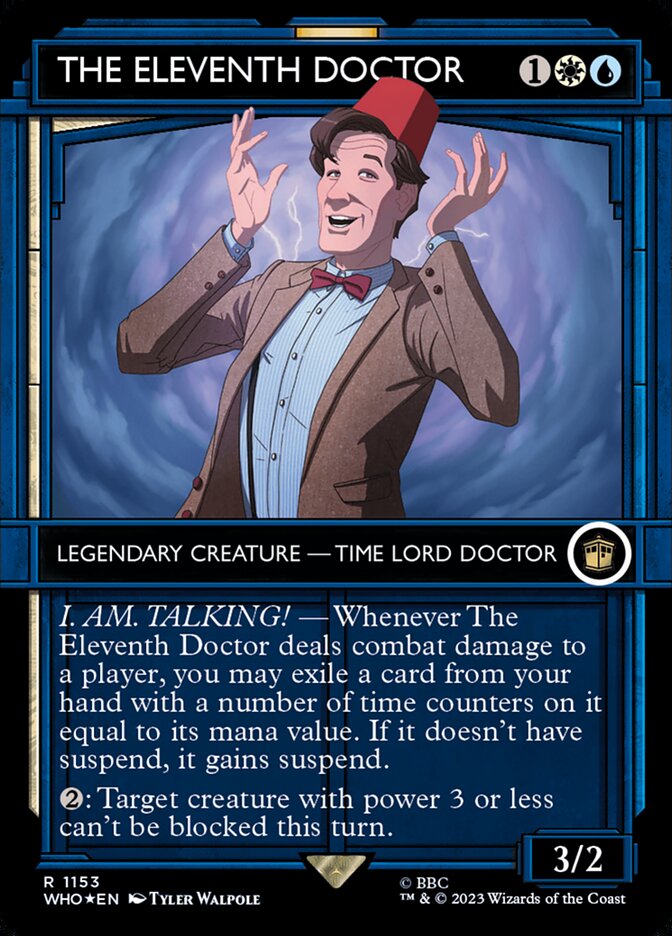 The Eleventh Doctor - [Surge Foil, Showcase] Doctor Who (WHO)
