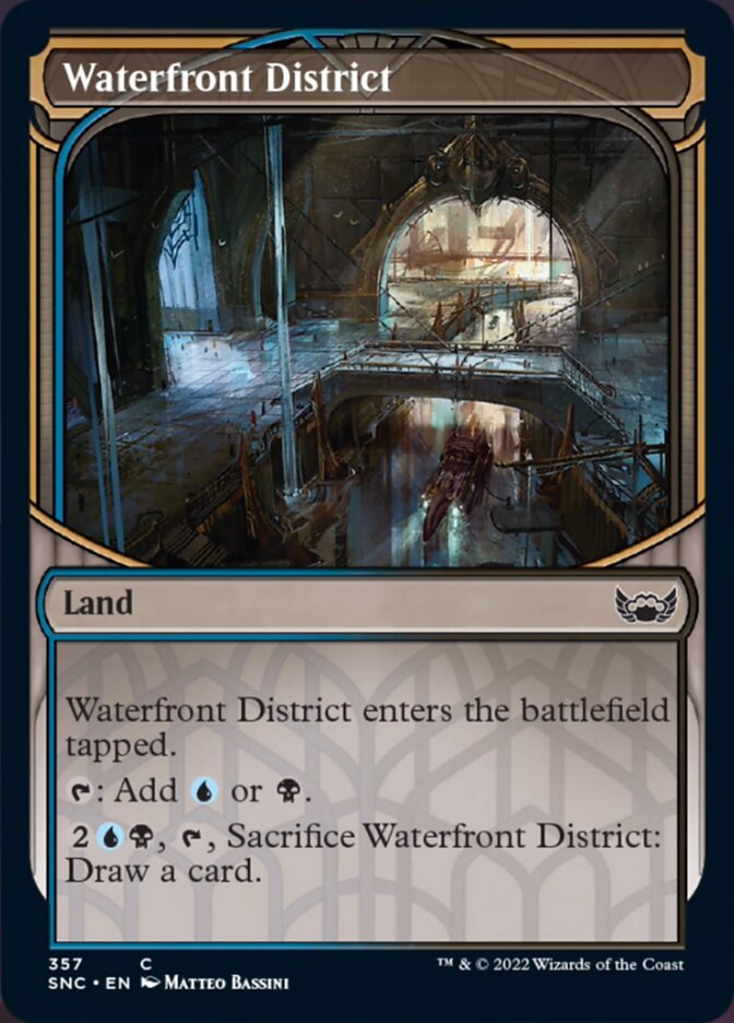 Waterfront District - [Foil, Showcase] Streets of New Capenna (SNC)