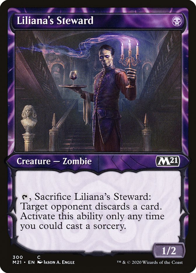 Liliana's Steward - [Foil, Showcase] Core Set 2021 (M21)