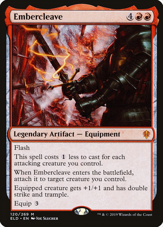 Embercleave - [Foil] Throne of Eldraine (ELD)