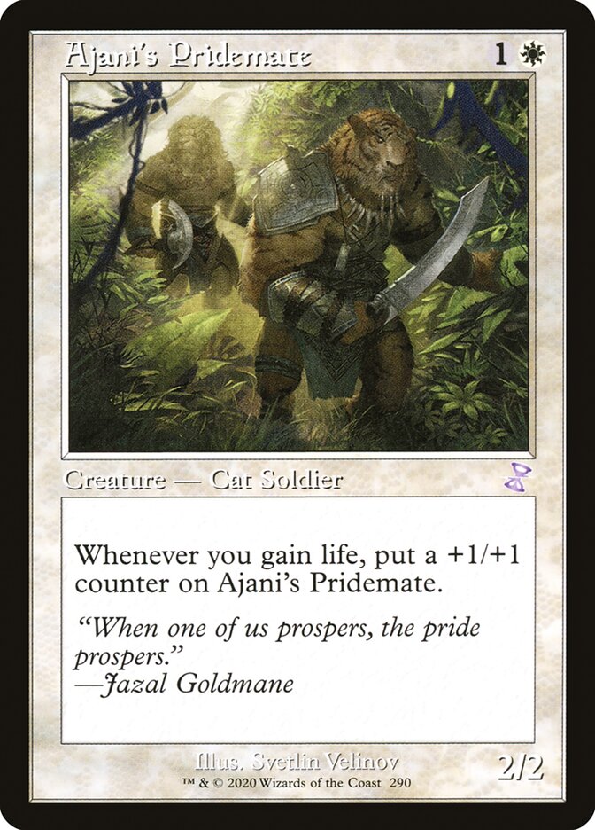 Ajani's Pridemate - [Foil, Retro Frame] Time Spiral Remastered (TSR)
