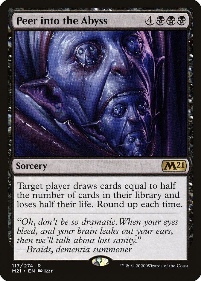 Peer into the Abyss - [Foil] Core Set 2021 (M21)