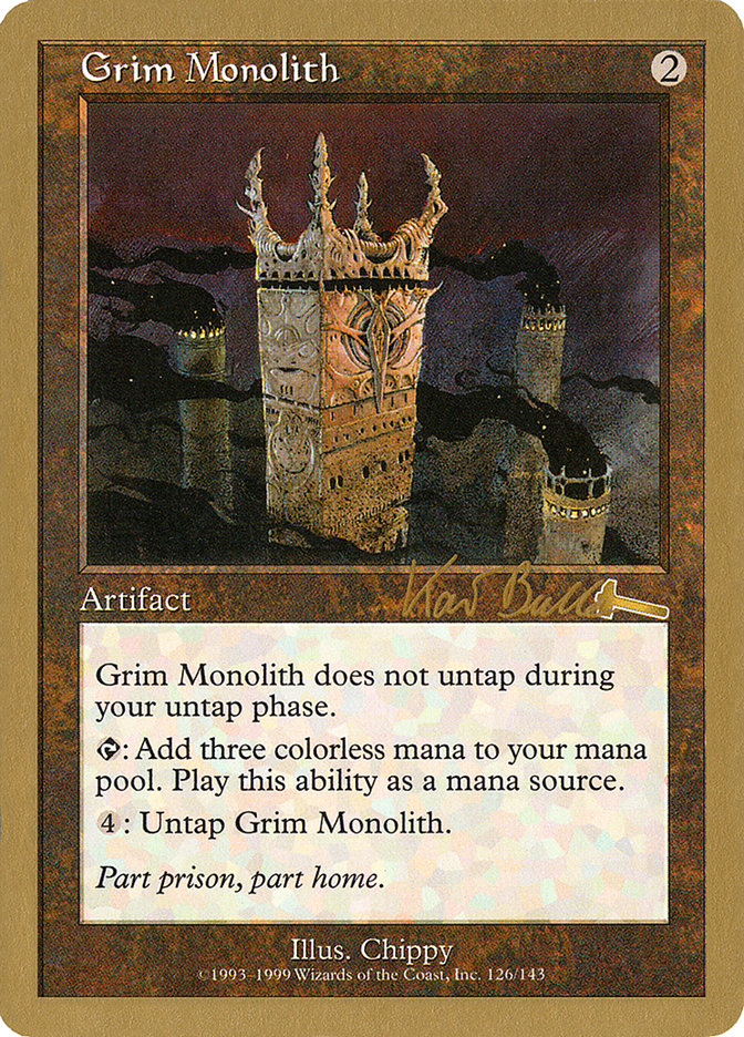 Grim Monolith - [Retro Frame] World Championship Decks 1999 (WC99)