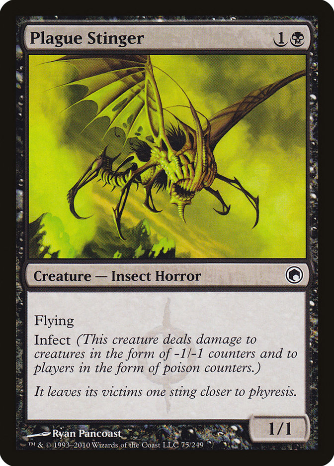 Plague Stinger - [Foil] Scars of Mirrodin (SOM)