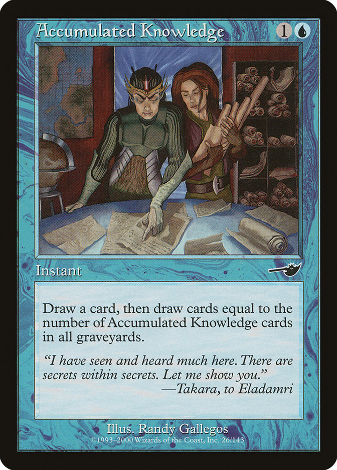 Accumulated Knowledge - [Foil] Nemesis (NEM)