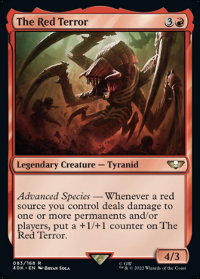 The Red Terror - [Surge Foil] Warhammer 40,000 Commander (40K)
