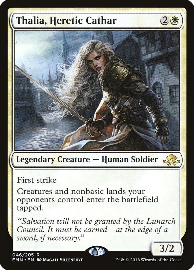 Thalia, Heretic Cathar - Eldritch Moon (EMN)