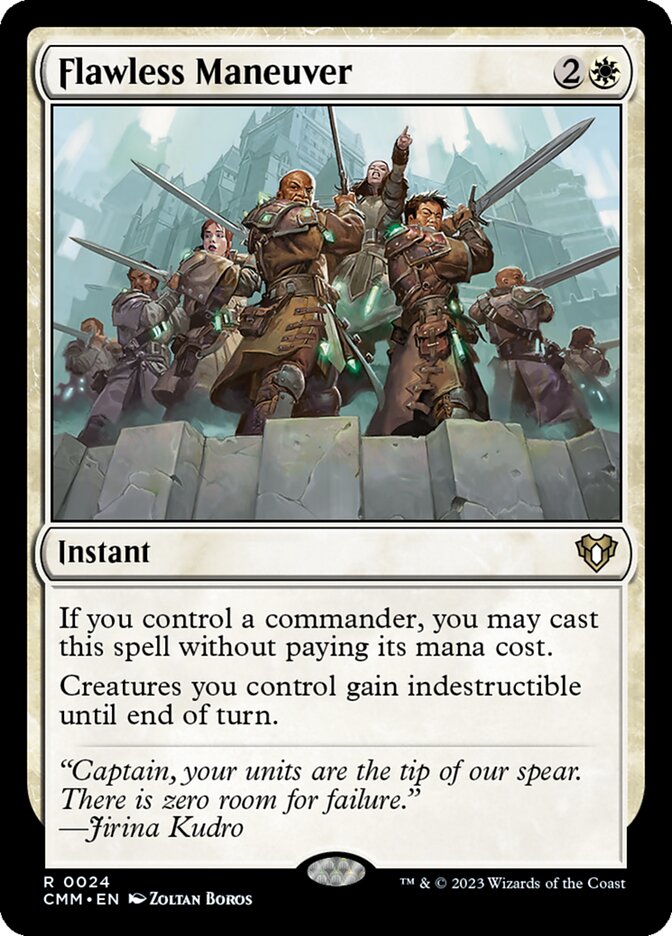 Flawless Maneuver - Commander Masters (CMM)