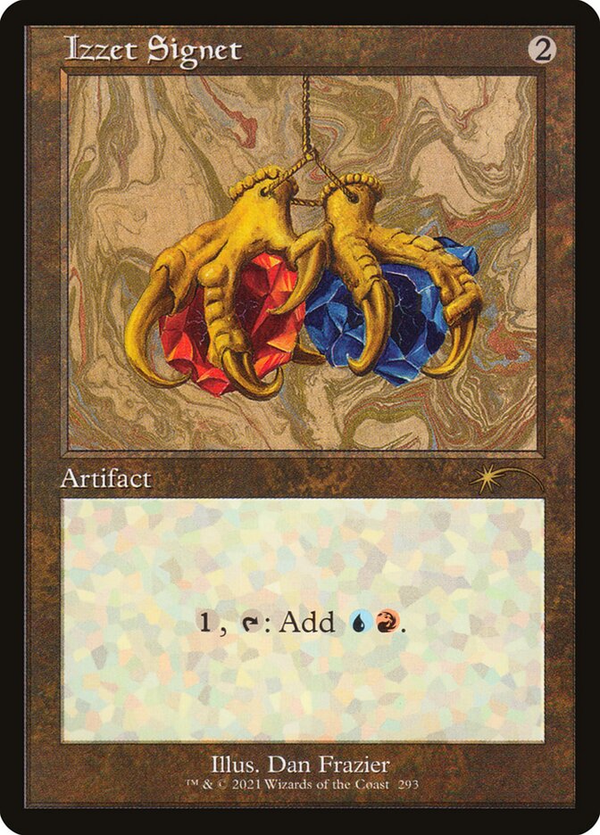 Izzet Signet (293) - [Etched Foil] Secret Lair Drop (SLD)