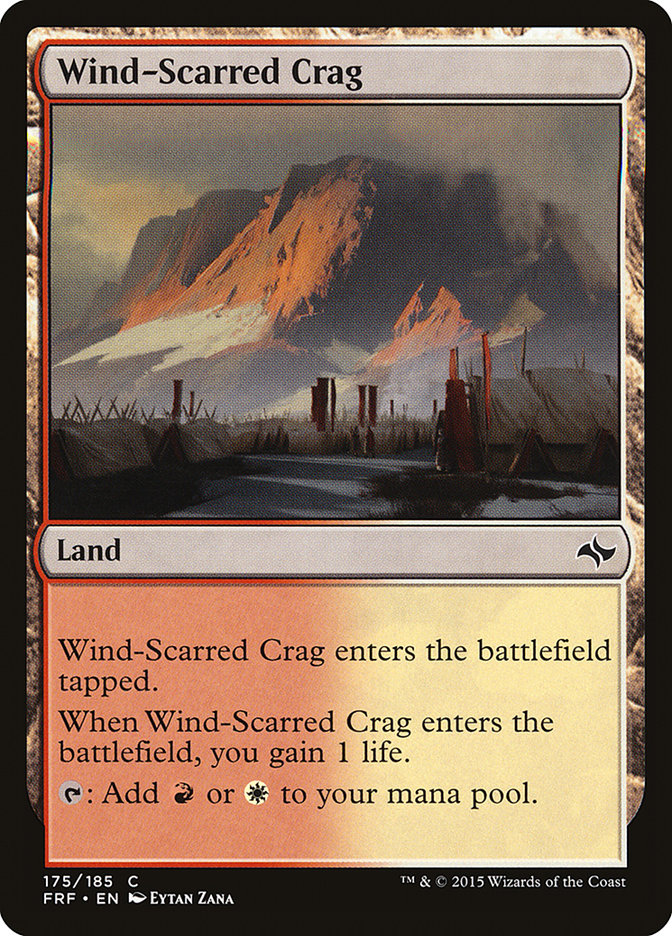 Wind-Scarred Crag - [Foil] Fate Reforged (FRF)