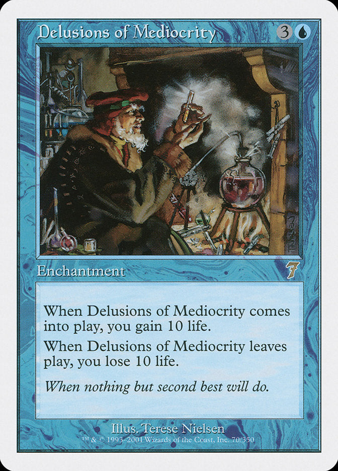 Delusions of Mediocrity - [Foil] Seventh Edition (7ED)