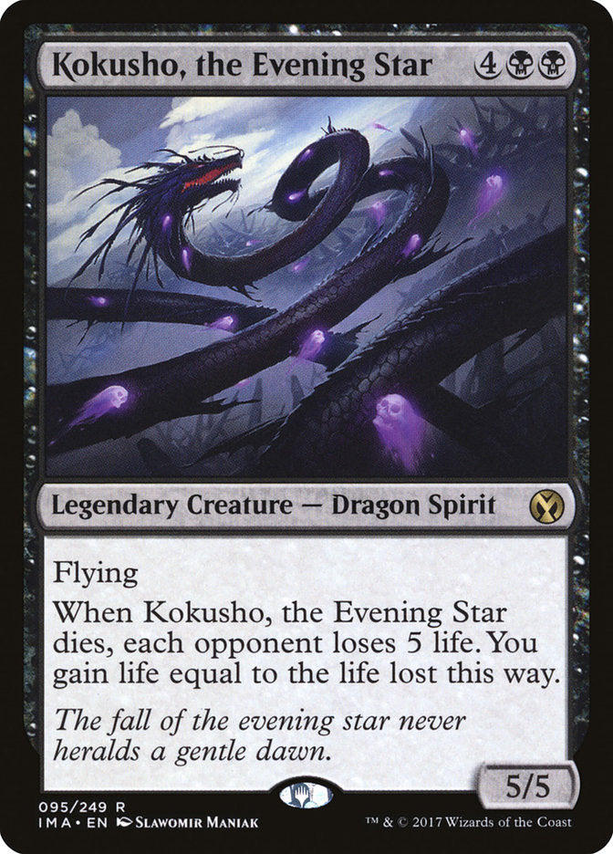 Kokusho, the Evening Star - [Foil] Iconic Masters (IMA)