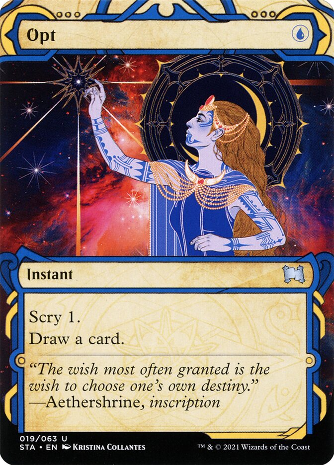 Opt - [Etched] Strixhaven Mystical Archive (STA)