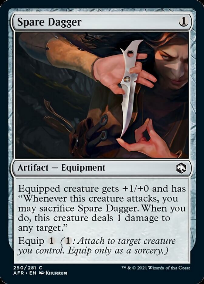 Spare Dagger - [Foil] Adventures in the Forgotten Realms (AFR)