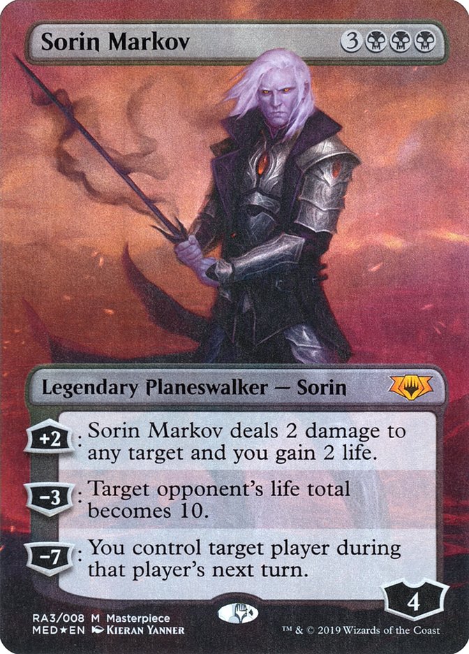 Sorin Markov - [Foil, Borderless] Mythic Edition (MED)