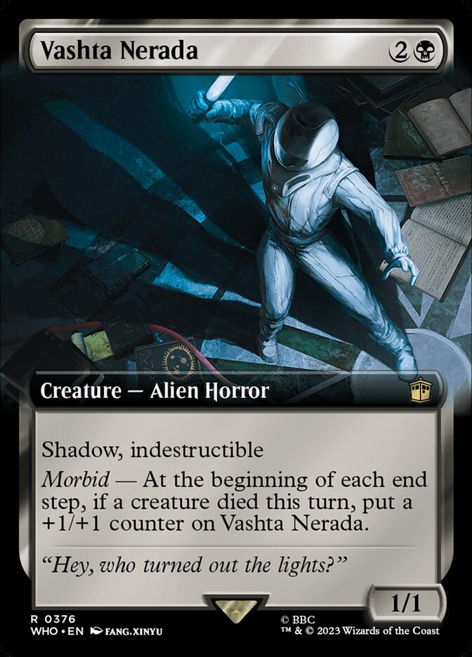 Vashta Nerada - [Foil, Extended Art] Doctor Who (WHO)