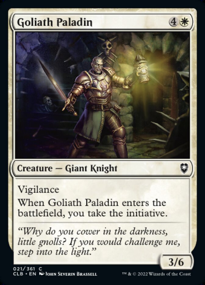 Goliath Paladin - [Foil] Commander Legends: Battle for Baldur's Gate (CLB)