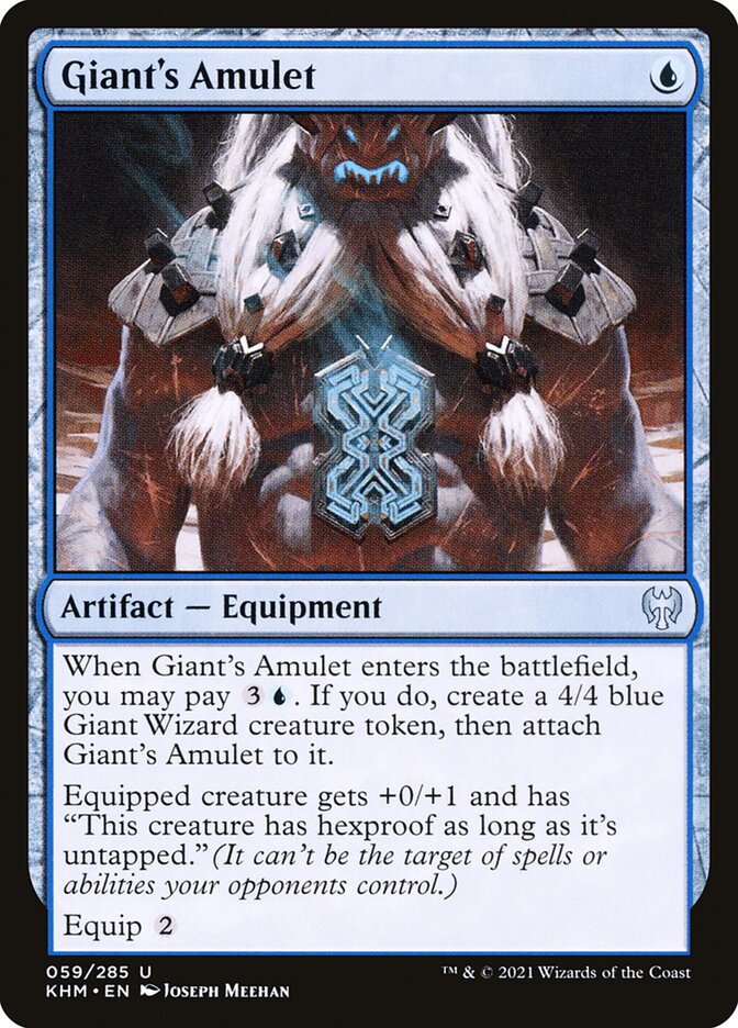 Giant's Amulet - [Foil] Kaldheim (KHM)