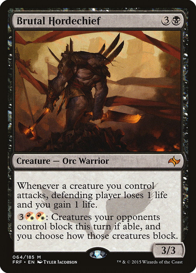 Brutal Hordechief - [Foil] Fate Reforged (FRF)