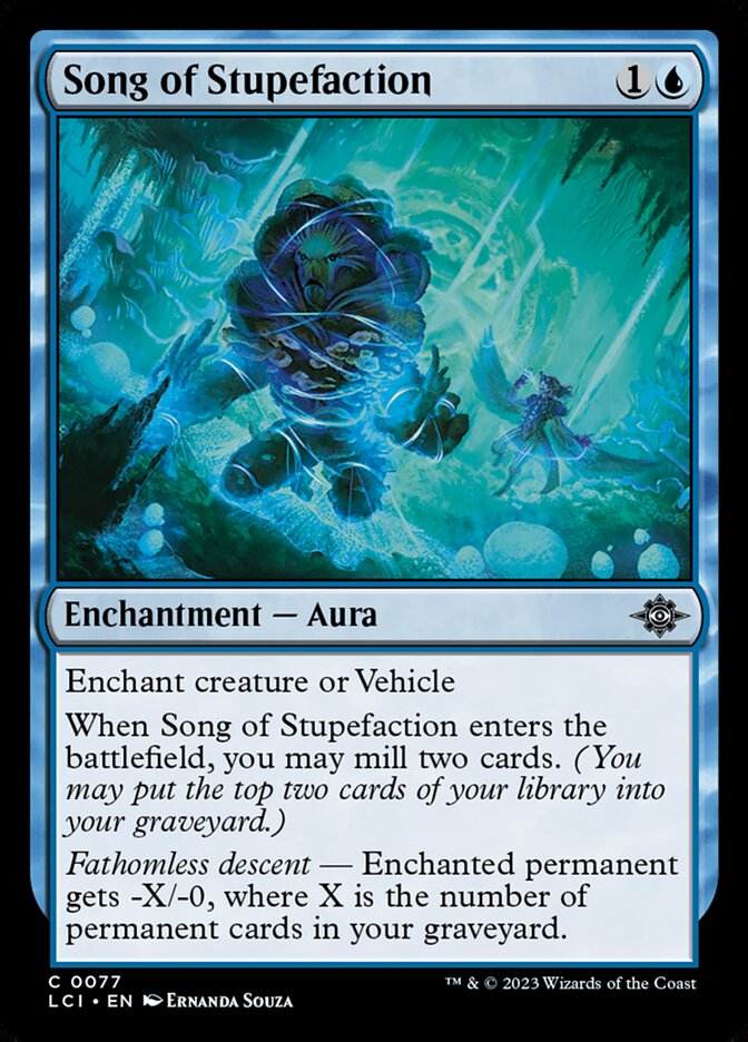 Song of Stupefaction - [Foil] The Lost Caverns of Ixalan (LCI)