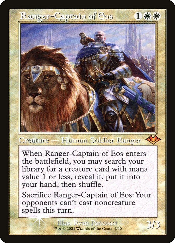 Ranger-Captain of Eos - [Etched Foil, Retro Frame] Modern Horizons 1 Timeshifts (H1R)