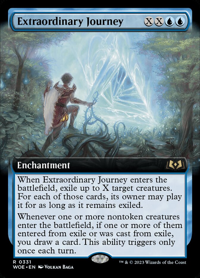 Extraordinary Journey - [Extended Art] Wilds of Eldraine (WOE)