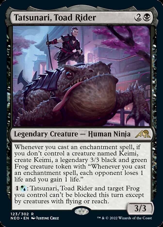 Tatsunari, Toad Rider - Kamigawa: Neon Dynasty (NEO)